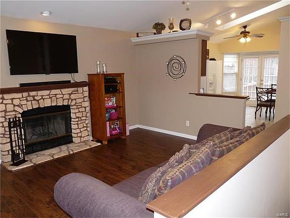 Great room looking into kitchen.