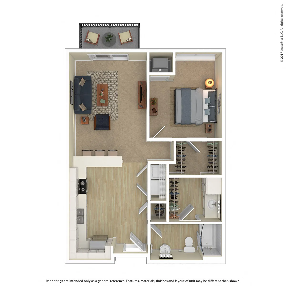 Floor plan Arden - A
