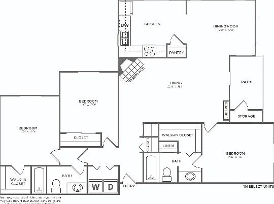 C1Q | 3 bed 3 bath | 1493 sq ft C1Q | 3 bed 3 bath | 1493 sq ft
