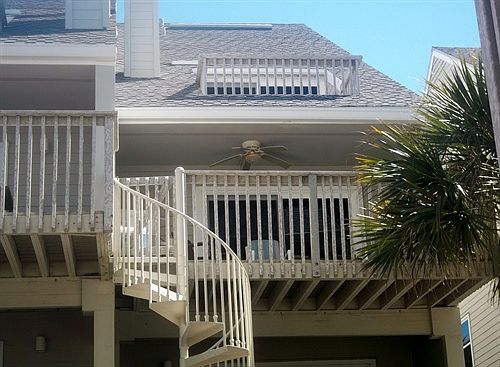 Spiral Stairway to Beach