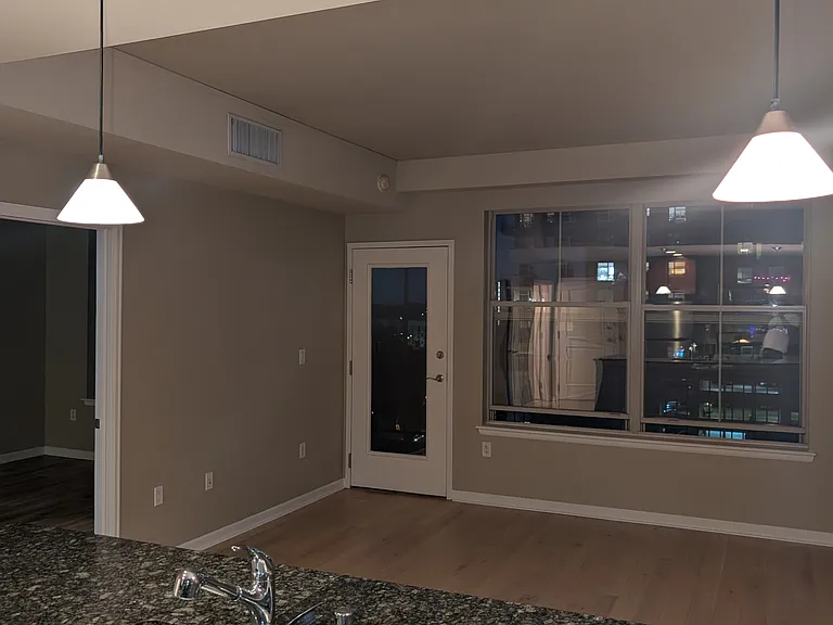 From Kitchen Island view