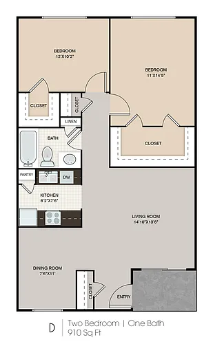 Floor plan B2-P