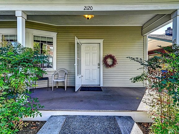 Plenty of room to sit on the porch and enjoy the neighborhood.