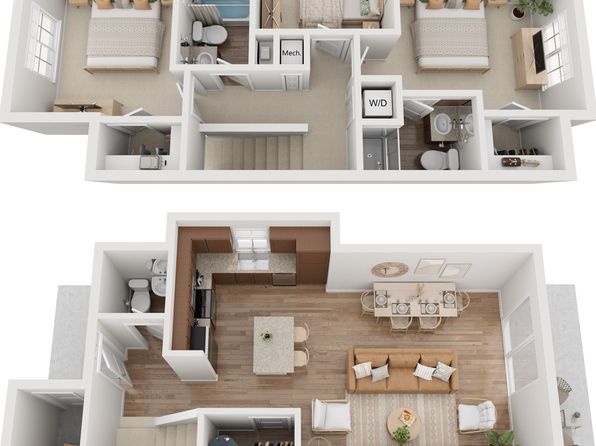 Linder Springs Townhomes | 1465 W Deer Crest St, Meridian, ID