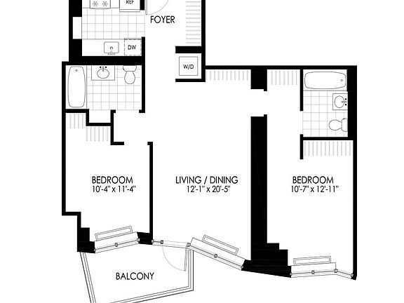 2nd image of 4545 Center Blvd APT 1018