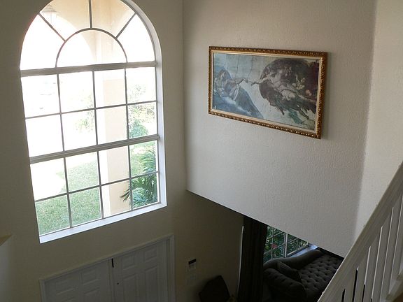 window from stairs