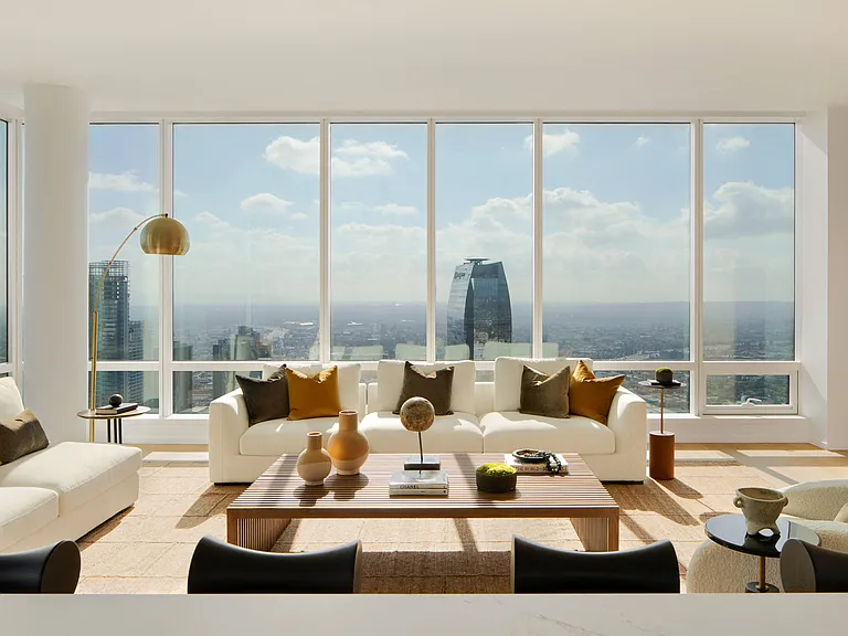 THEA Penthouse Living Room with View