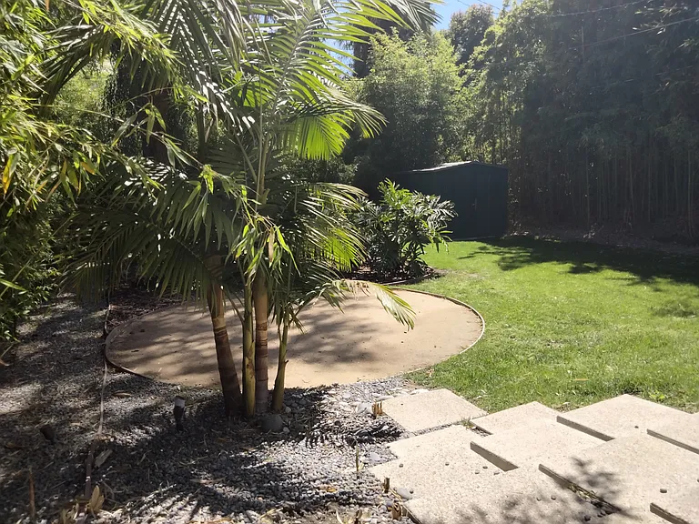 Landscaped Backyard