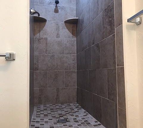 large walk in Shower