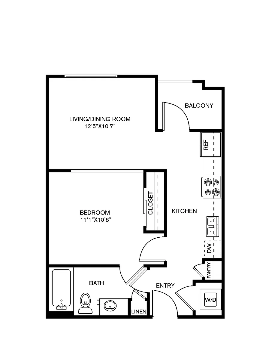 Floor plan A1