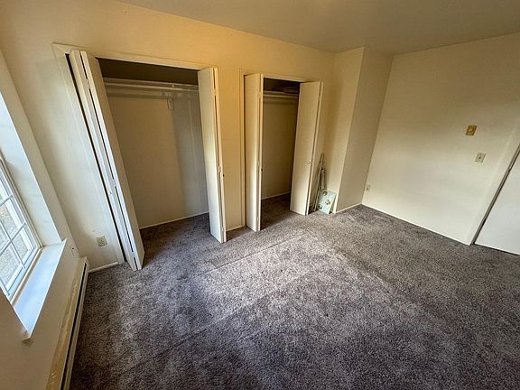 Bedroom with large closet.