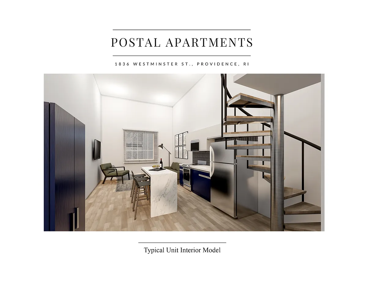 Typical Unit - B - 1834 Westminster St #1