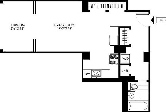 2nd image of 784 Columbus Ave APT 14N