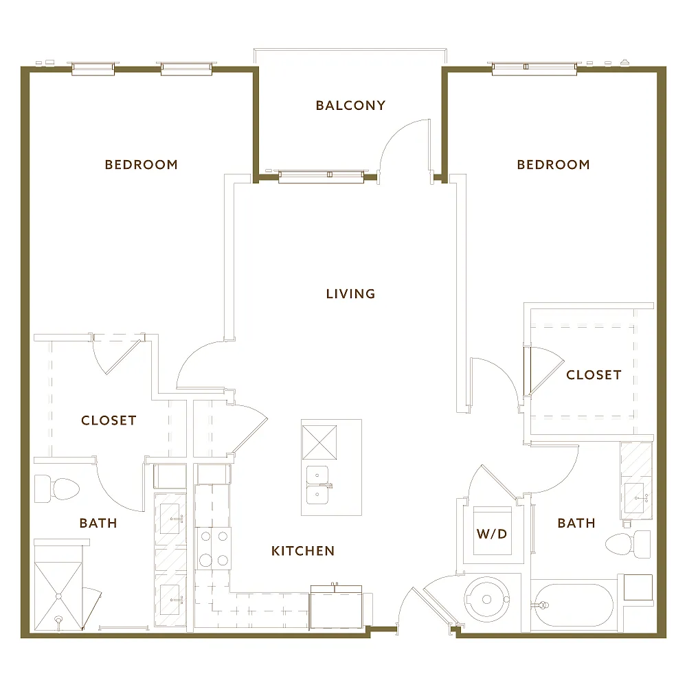 Floor plan 2A1