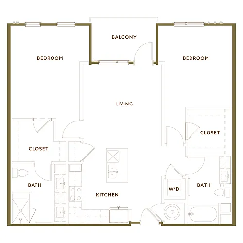 Floor plan 2A1