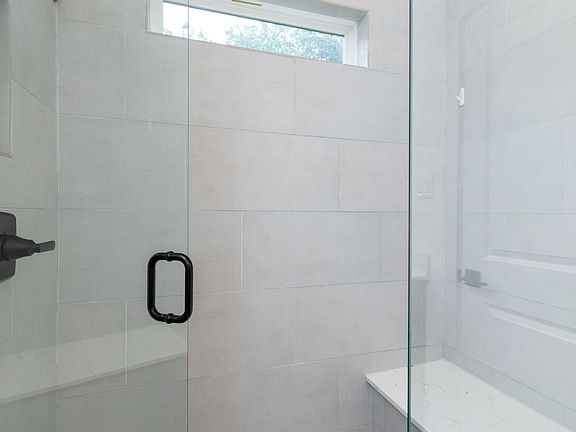 Primary full bathroom - walk-in shower.