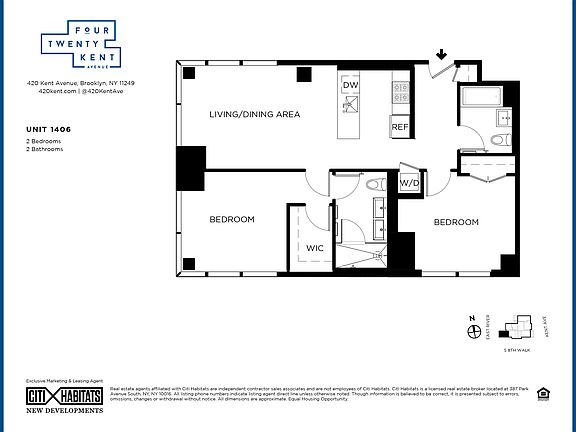 2nd image of 416 Kent Ave APT 1406