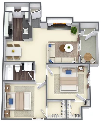 Floor plan Spinnaker