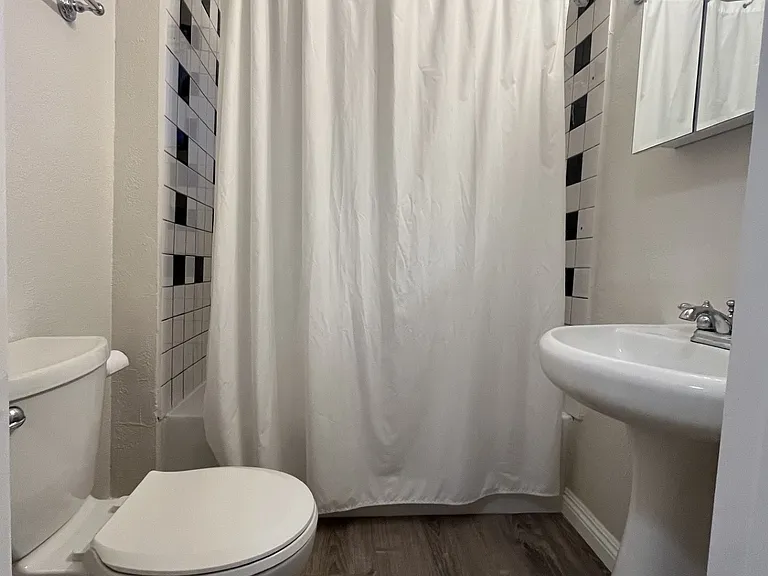 New flooring and fixtures