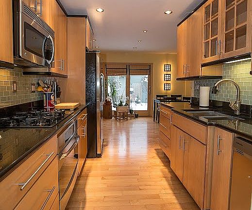 Galley Kitchen 