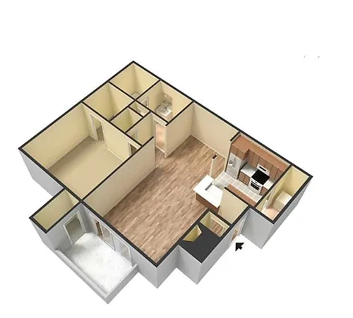 Floor plan A1A