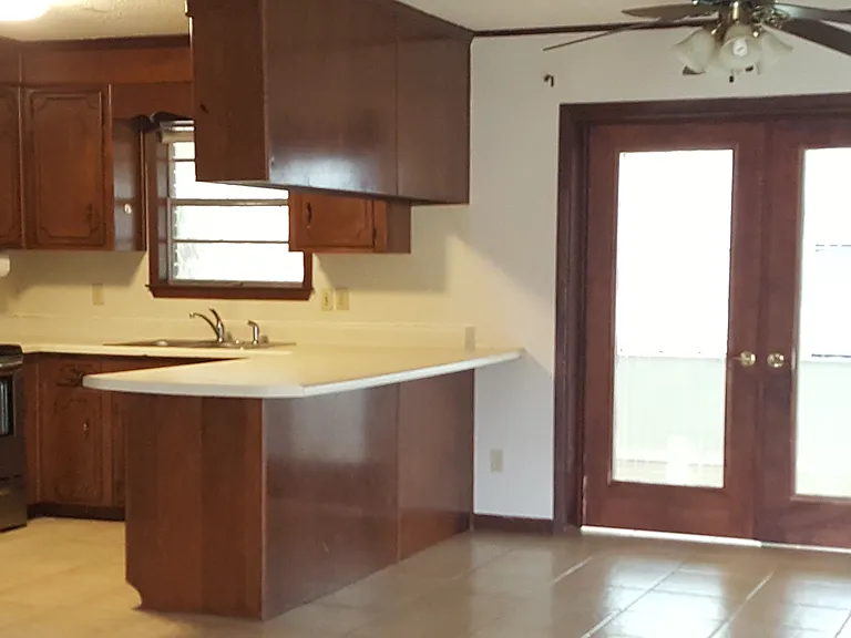 Kitchen and dining room