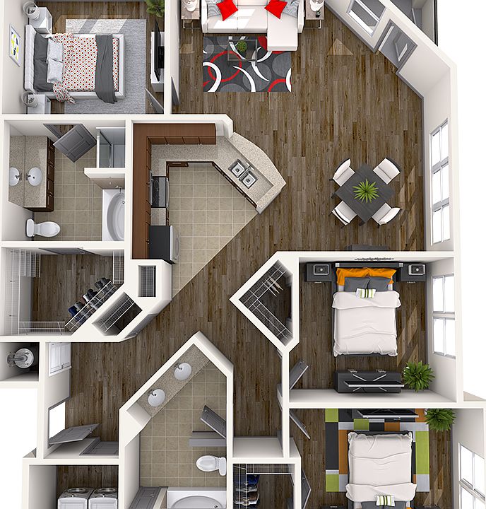 1st image of 100 W Grant St APT 4048