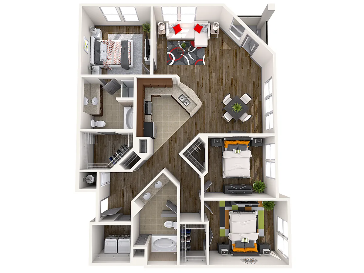 Floor plan Urban Flat