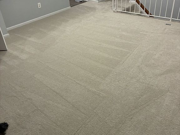 New carpet that was just installed