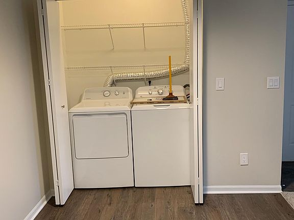 Washer and dryer included!