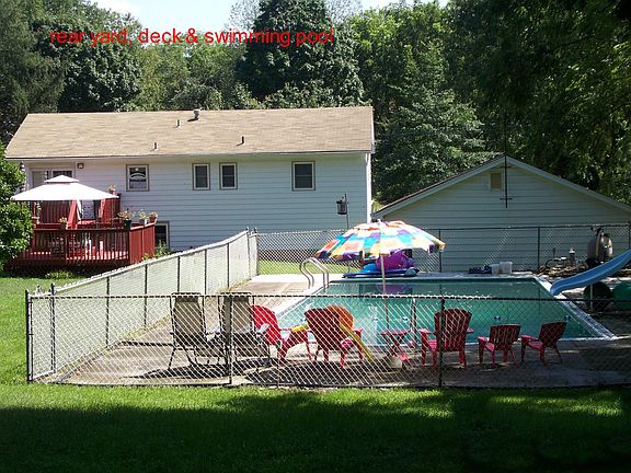 Backyard 2 Tier Deck & Pool