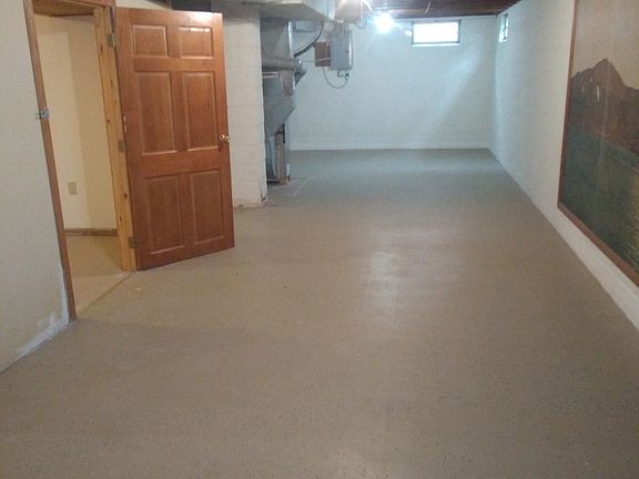 Basement with additional fourth bedroom or office, second full bathroom