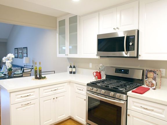 New cabinets