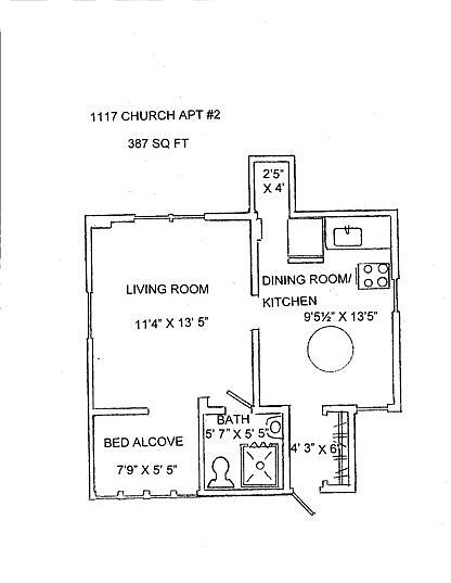 1117 Church Apt 2