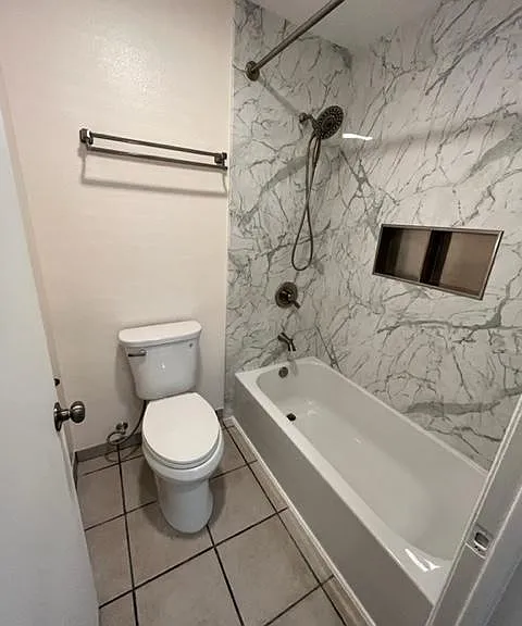 Primary bath toilet