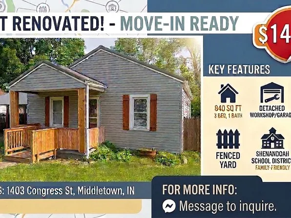 1403 Congress St, Middletown, IN 47356