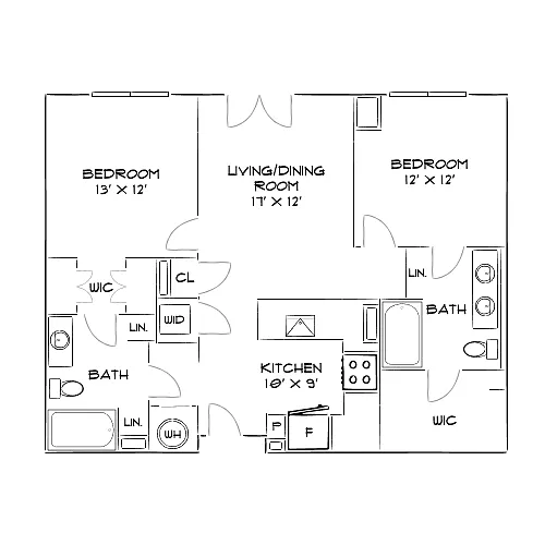 Floor plan Design 2B