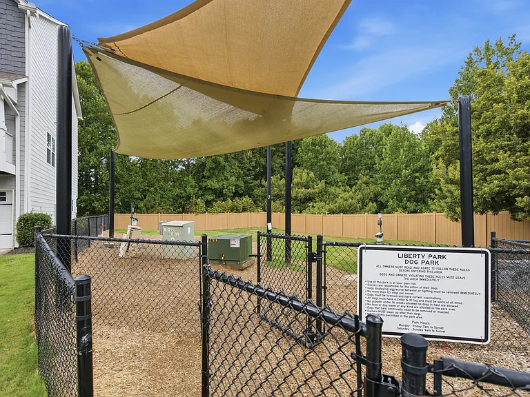 Community dog park