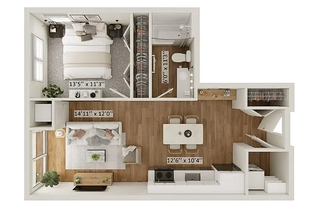 Floor plan Cedar C