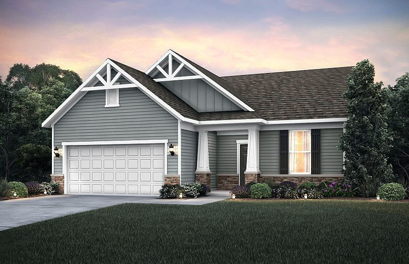 Home Exterior NC2G with Stone