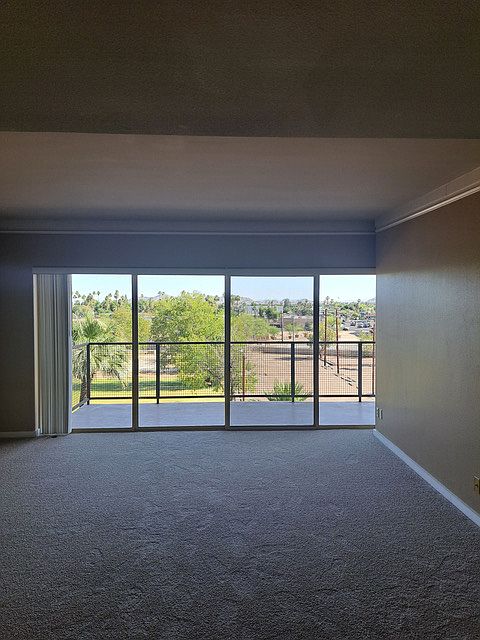 Living room looking North.
