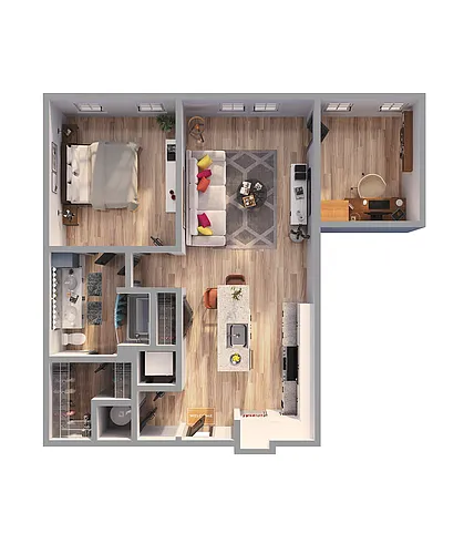 Floor plan A14