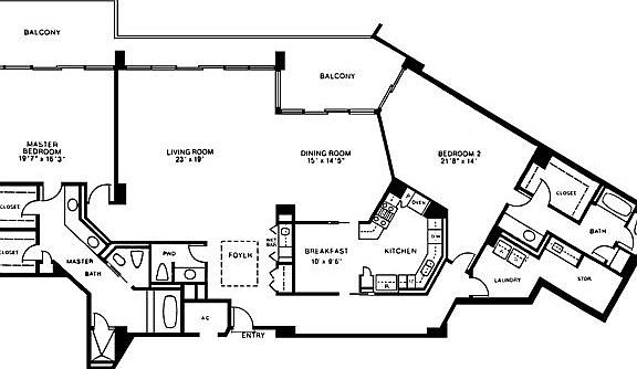2nd image of 100 Lakeshore Dr APT T55