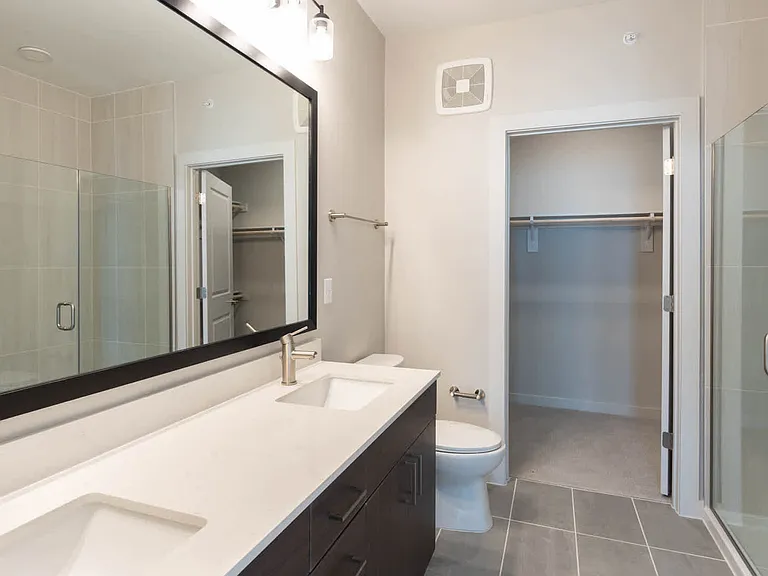 Bathroom with Double Vanity