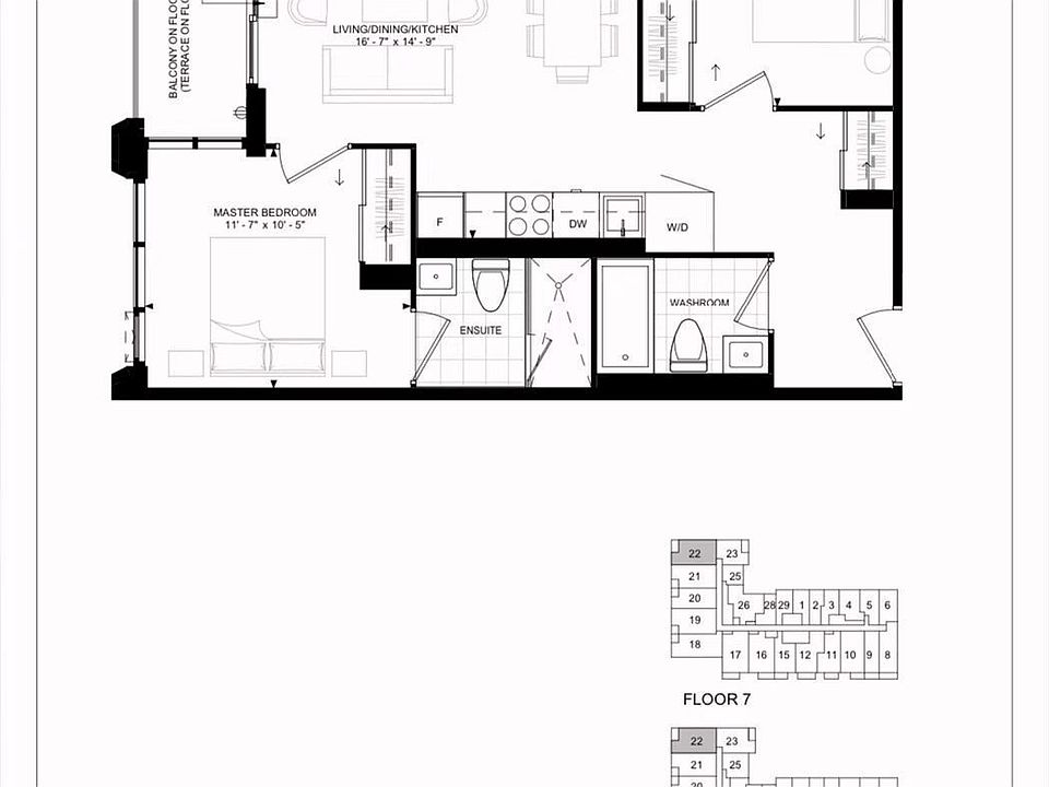 1st image of 400 King St W #722