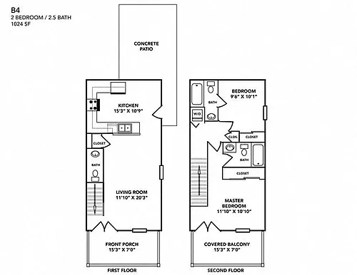 Floor plan B4