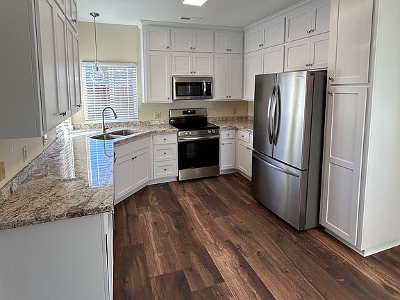 Brand new everything in kitchen.