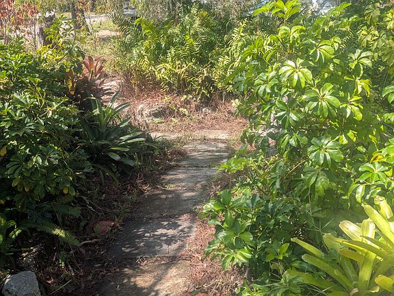 2 - walkway toward side entrance