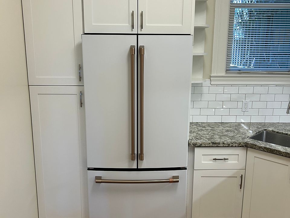 French Door Refrigerator with slide drawer freezer with ice maker