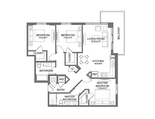 Floor plan C1